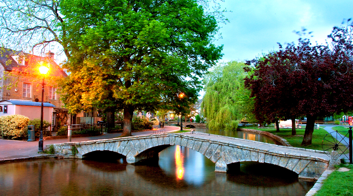Le village de Bourton-on-the-Water, surnommé la Venise des Cotswolds